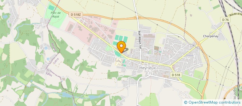 localisation de l'entreprise PNP à HEYRIEUX