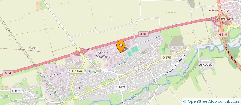localisation de l'entreprise PNP  VERSON