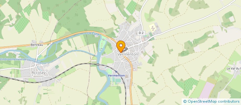 localisation de l'entreprise PNP AVALLON à VERMENTON