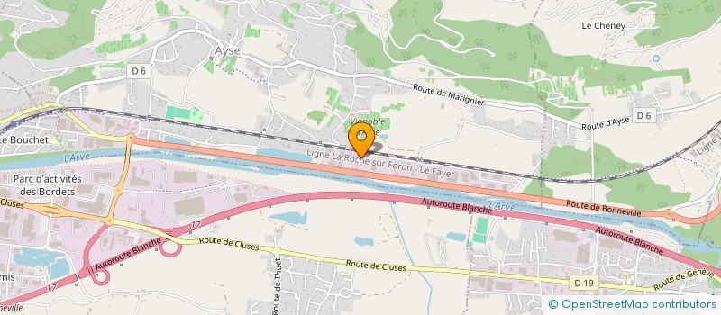 localisation de l'entreprise PNR INNOVATION  AYSE