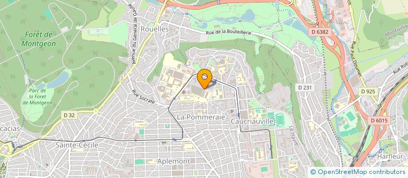 localisation de l'entreprise PNS à LE HAVRE