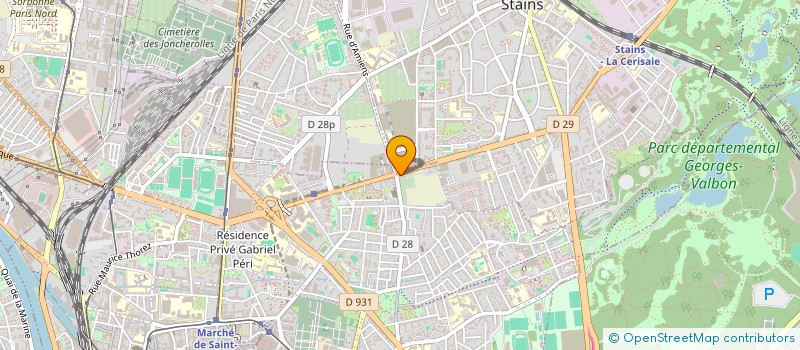 localisation de l'entreprise PNT à SAINT-DENIS