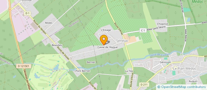 localisation de l'entreprise PNV LOC à LE PIAN-MEDOC