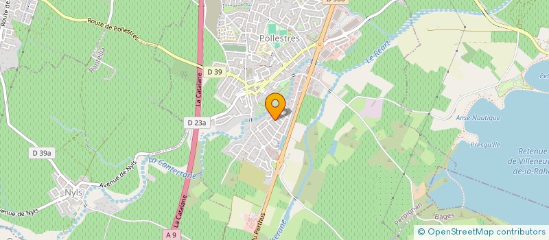 localisation de l'entreprise PO BAT à POLLESTRES