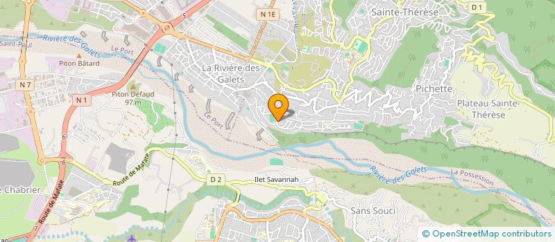 localisation de l'entreprise PO-CA 974 à LA POSSESSION