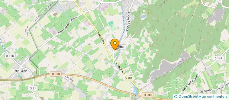 localisation de l'entreprise PO CARE  LAGNES