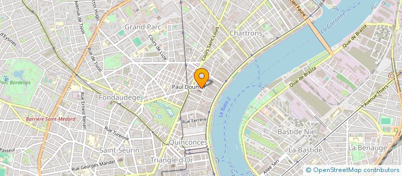 localisation de l'entreprise PO & CONSEIL  BORDEAUX