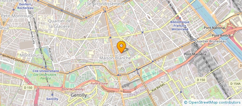 localisation de l'entreprise PO DECORS à PARIS