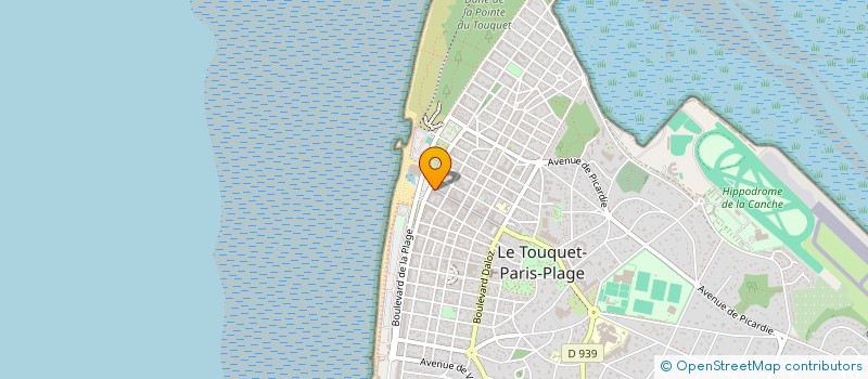 localisation de l'entreprise PO ET HO à LE TOUQUET-PARIS-PLAGE