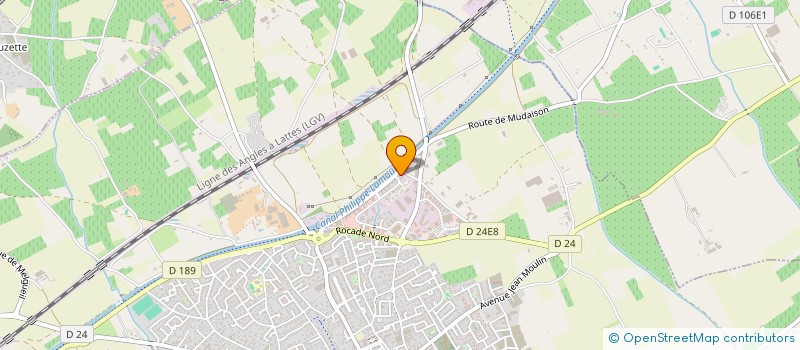 localisation de l'entreprise PO FRATEX  MAUGUIO