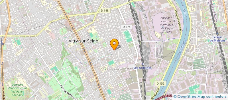 localisation de l'entreprise PO SERVICES à CHOISY-LE-ROI