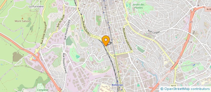 localisation de l'entreprise PO. TRANSACTIONS & CONSEILS  SAINT-ETIENNE