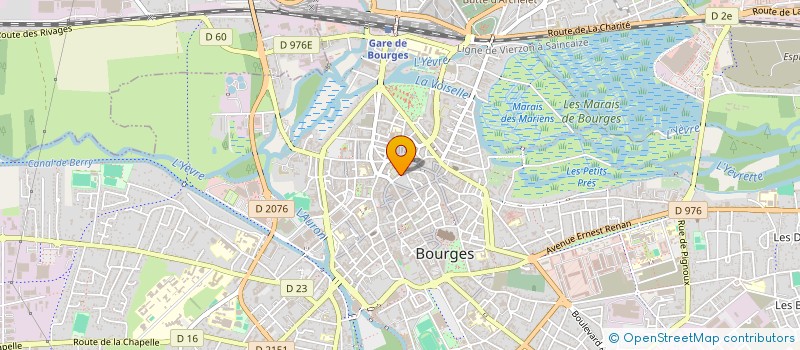 localisation de l'entreprise PO1DEF8 (POINT DE FUITE)  BOURGES