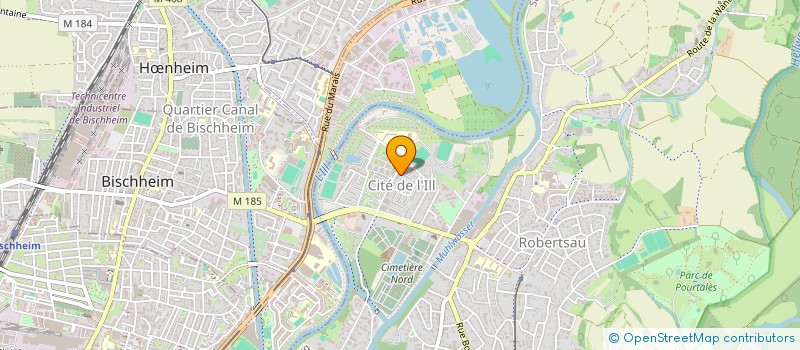 localisation de l'entreprise POAULE ELECTRIQUE à STRASBOURG