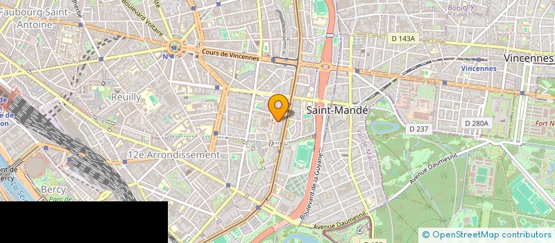 localisation de l'entreprise POB-BAT  PARIS