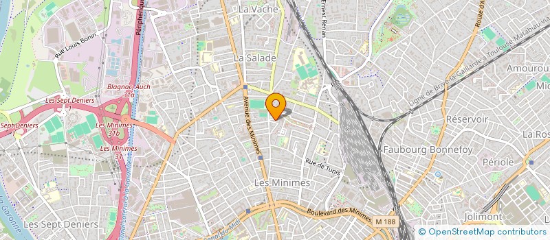 localisation de l'entreprise POB ET PEPA à TOULOUSE