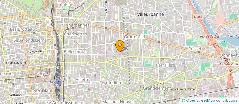 localisation de l'entreprise POB TECHNOLOGY à VILLEURBANNE