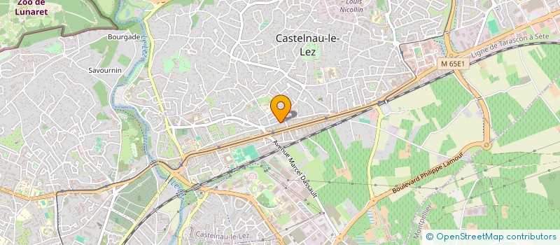 localisation de l'entreprise POB1 à MONTPELLIER