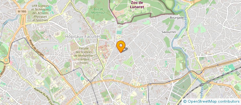 localisation de l'entreprise POBACA LMNP à MONTPELLIER