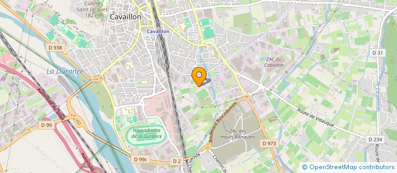 localisation de l'entreprise POBO IMMOBILIER  CAVAILLON