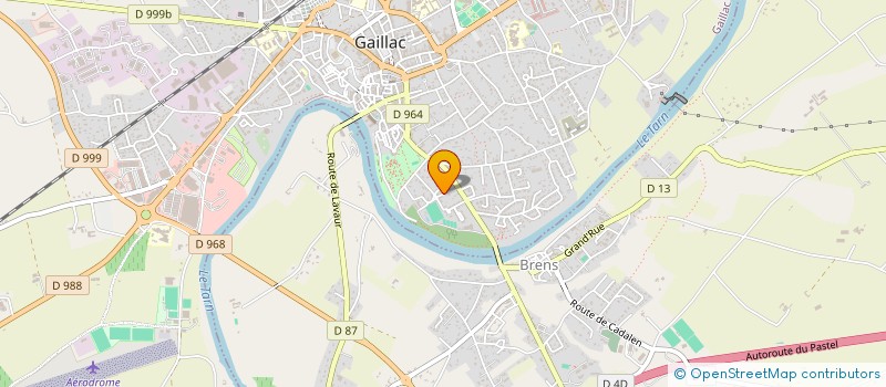 localisation de l'entreprise POC A POC  GAILLAC