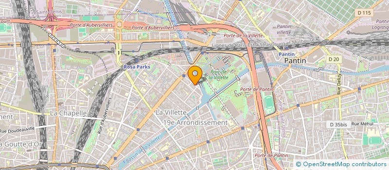 localisation de l'entreprise POC MEDIA  PARIS