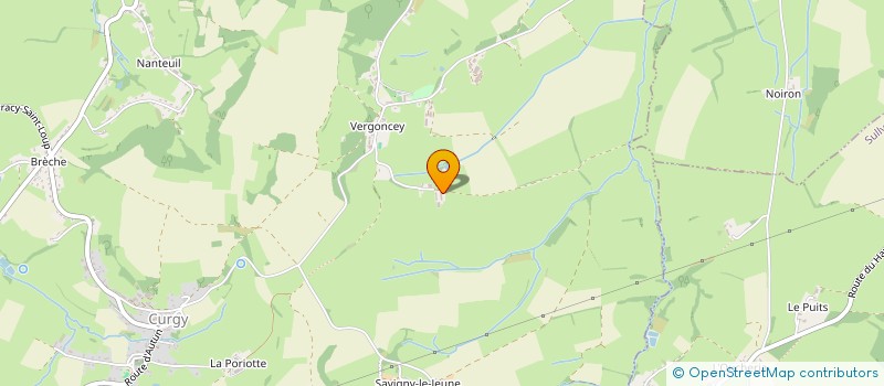 localisation de l'entreprise POCAR  CURGY