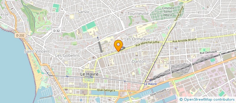 localisation de l'entreprise POCHOIR D'IDEES à LE HAVRE