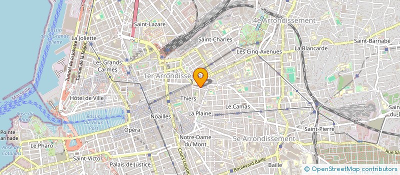 localisation de l'entreprise POCHON-NENNER à MARSEILLE