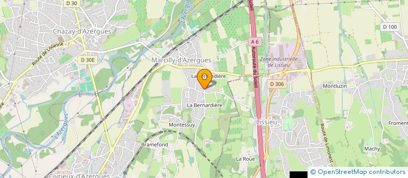 localisation de l'entreprise POCKUS  MARCILLY-D'AZERGUES