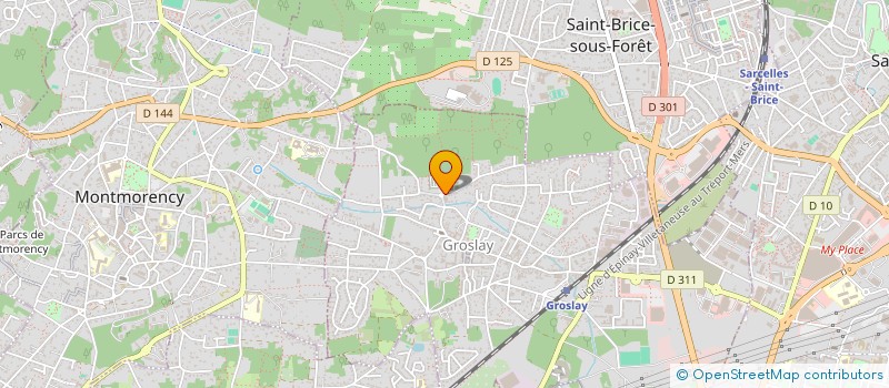 localisation de l'entreprise POCO  GROSLAY