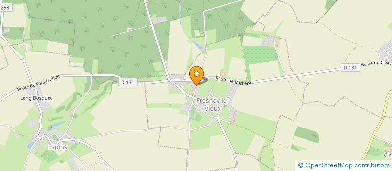 localisation de l'entreprise POCO à FRESNEY-LE-VIEUX