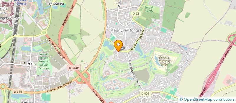 localisation de l'entreprise POCO A POCO  MAGNY-LE-HONGRE