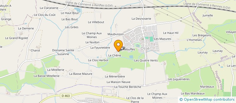 localisation de l'entreprise POCOCO  CHATEAUGIRON