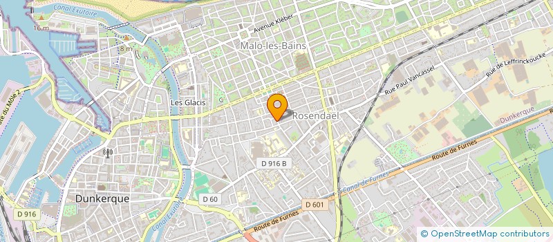 localisation de l'entreprise POD & CO à DUNKERQUE