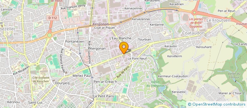 localisation de l'entreprise POD EXPERT à BREST