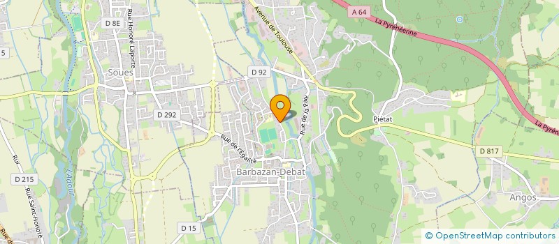 localisation de l'entreprise PODAXIM  BARBAZAN-DEBAT