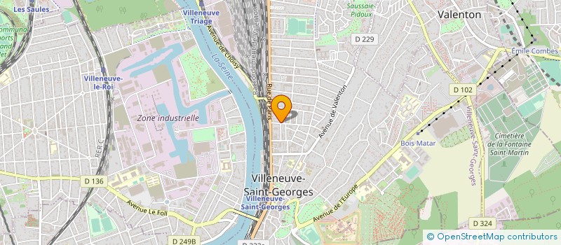 localisation de l'entreprise PODEROSA BAR à VILLENEUVE-SAINT-GEORGES