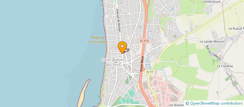 localisation de l'entreprise PODESTUAIRE à SAINT-BREVIN-LES-PINS