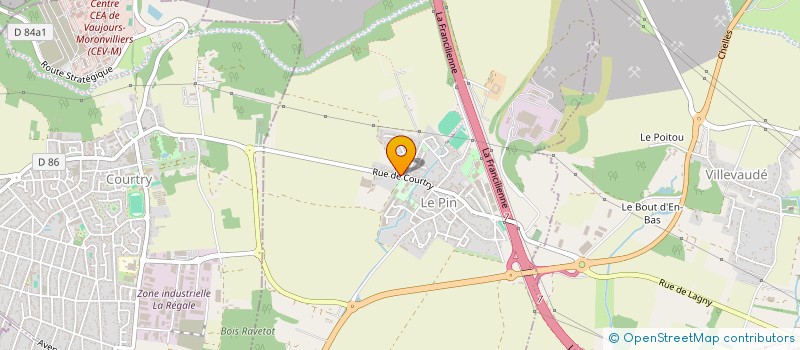 localisation de l'entreprise PODETTE à LE PIN