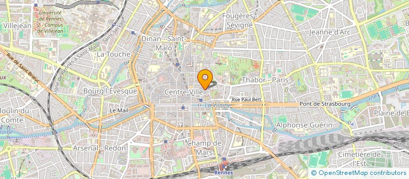 localisation de l'entreprise PODEVA à RENNES