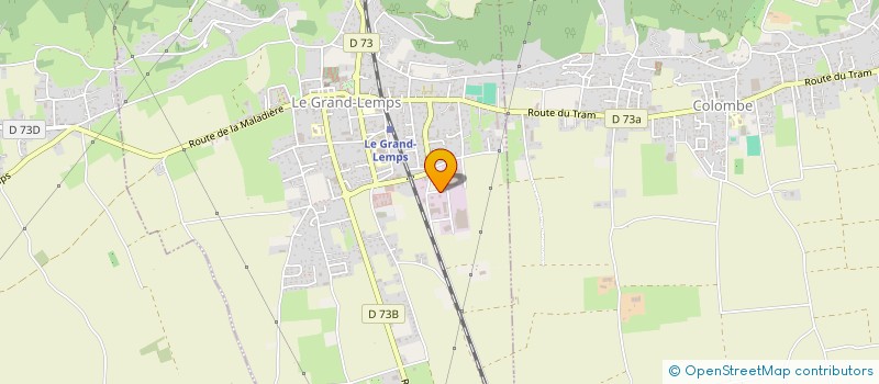 localisation de l'entreprise PODIALLIANCE à LE GRAND-LEMPS