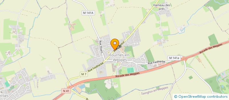 localisation de l'entreprise PODIMMO  FOURNES-EN-WEPPES