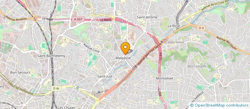 localisation de l'entreprise PODO à MARSEILLE