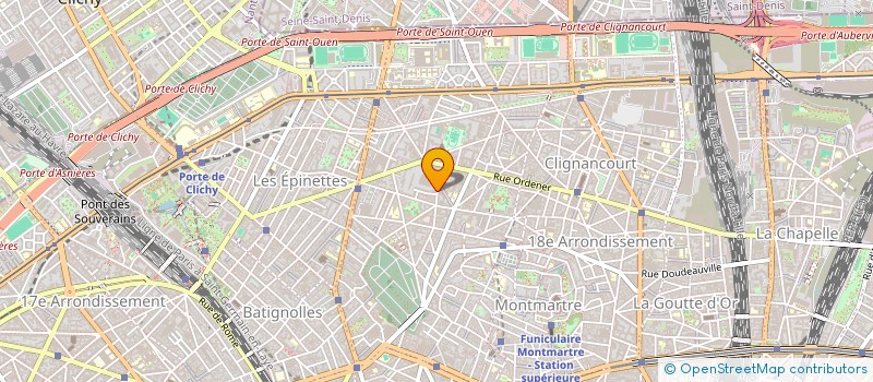 localisation de l'entreprise PODOFORM SASU  PARIS