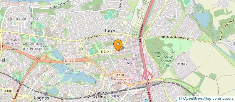 localisation de l'entreprise PODOFRANCE à TORCY