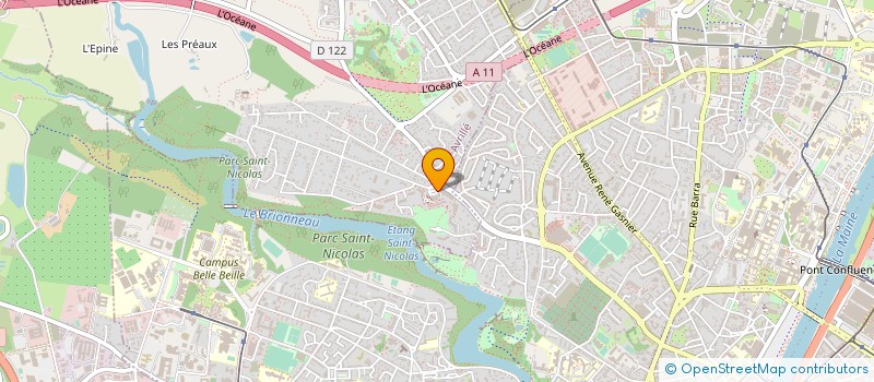 localisation de l'entreprise PODOLOGIE DES MAUGES à AVRILLE