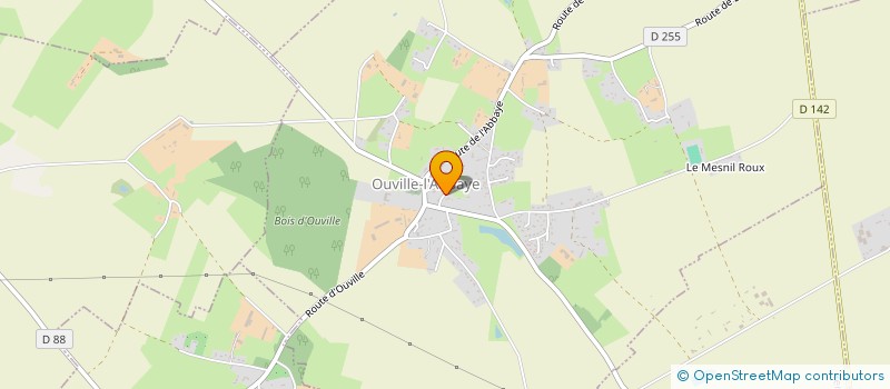 localisation de l'entreprise PODOLOGIE EQUILIBRE ET SANTE  OUVILLE-L'ABBAYE