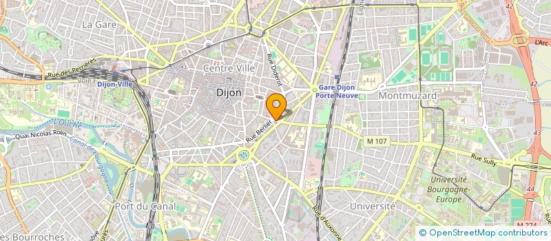 localisation de l'entreprise PODONION à DIJON