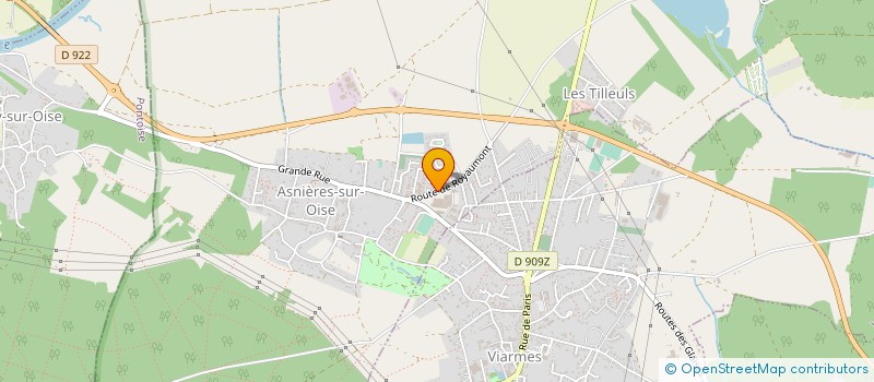 localisation de l'entreprise PODOREX à ASNIERES-SUR-OISE